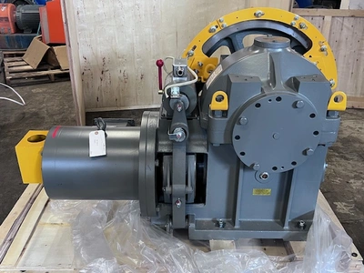 TorinDrive 0TG1-2510-HV-L-5/8" Overhead Elevator Traction Machine