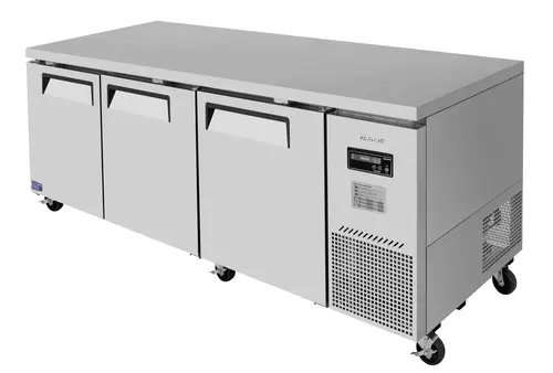 Turbo Air JUR-93D-N 93" W Undercounter Refrigerator w/ (3) Section & (3) Door, 115v