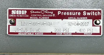 New | in-Stock SOR 12NN-N66-N4-B1A Miscellaneous Equipment (Electrical & Power) Ohio US | Surplus Asset Holdings #1239101