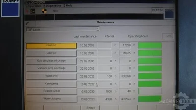 USED TRUMPF TRUMATIC L4050