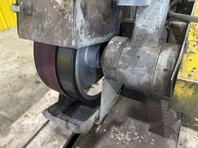 4" WIDE X 15 HP G&P MODEL #4168 BELT GRINDER ATTACHMENT: YOBRO #24161