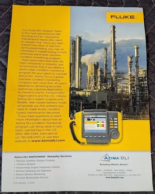 Used FLUKE 810 Vibration Testers New Hampshire US | VIP Machinery #1412107