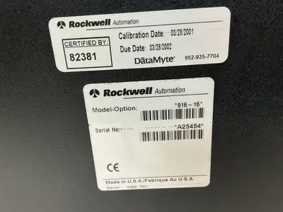 USED DATAMYTE 916-16
