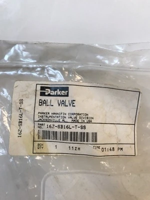 NEW Parker 16Z-SB16L-T-SS
