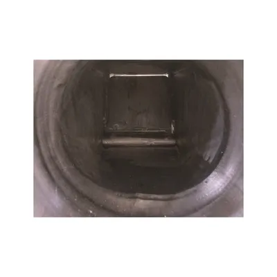 Used 6" Stainless steel Dry Bulk Reject Gravity Diverter Valve