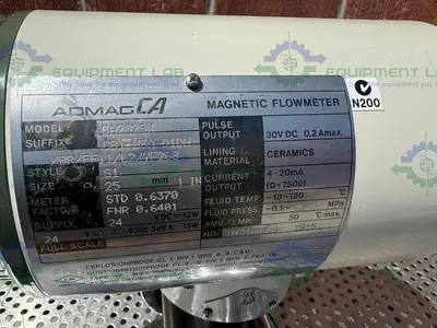 USED YOKOGAWA ADMAG CA202SN MAGNETIC FLOWMETER W/ 1" SANITARY FITTING