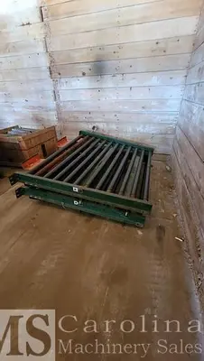 USED CUSTOM BUILT PALLET CONVEYOR LINE