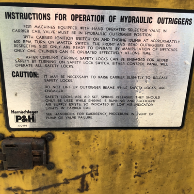 USED 1975 P&H T-300