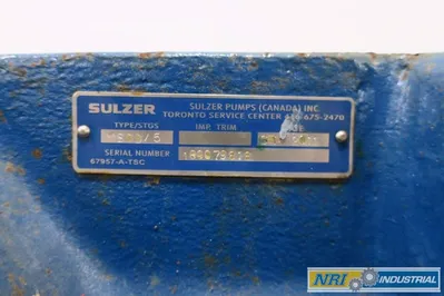 USED SULZER BINGHAM 4X8X10.5B MSDD