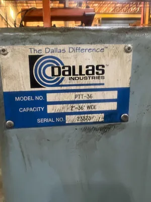 2015 DALLAS DPR-30,000#x36 Complete Feed Lines | Universal Press & Machinery (UPM) (11)