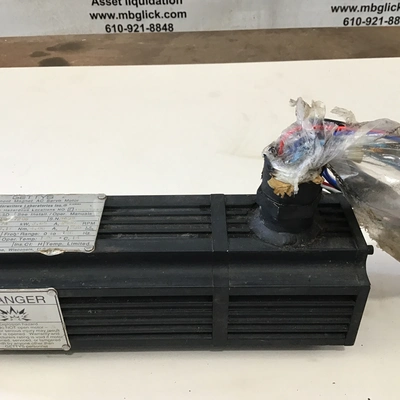 Gettys M433-F-AN0-7208 Permanent Magnet AC Servo Motor 1/2″ Shaft Rated 1.02 RPM 2500