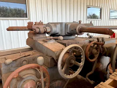 2A WARNER & SWASEY MODEL #M-3470 CROSS SLIDING TURRET LATHE: YOBRO #25009