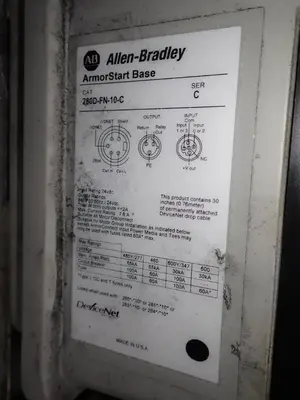 Used ALLEN BRADLEY 280DF12Z10CGRW3P1 Starters Ohio US | HGR 24 #878393