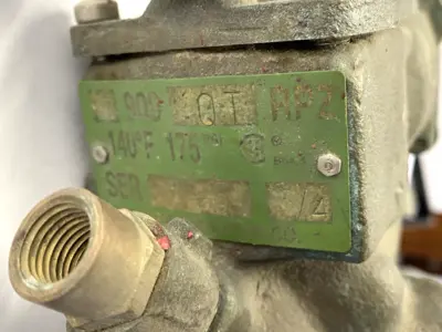 USED WATT REGULATOR REDUCED PRESSURE ZONE BACKFLOW PREVENTER 3/4" 175PSI