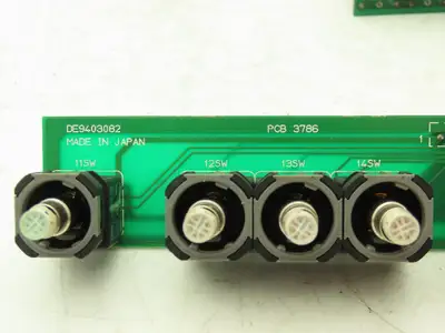 Yaskawa DE9403082 Push Button Switch Board Lot of 4