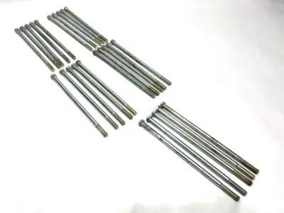 3/8"-16 x 9" Hex Head Bolts 7-3/5" Unthreaded Length LOT OF 25 - New Other