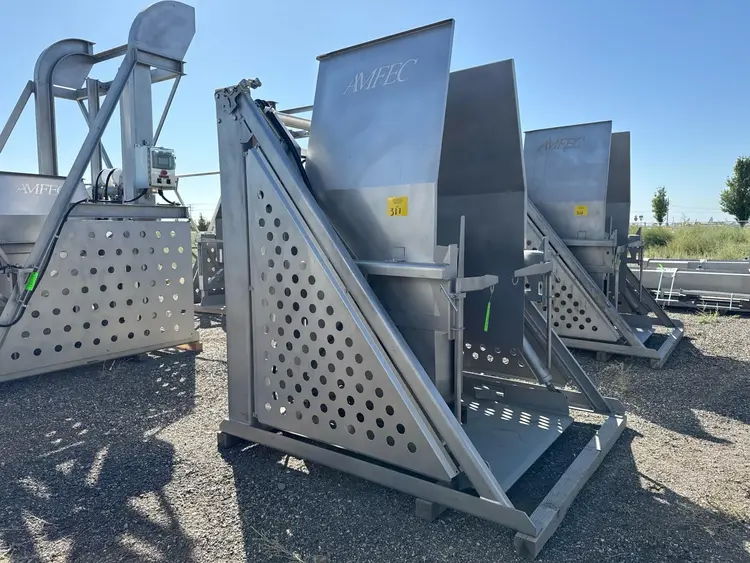 New | in-Stock AMFEC 15C Bin Dumpers Illinois US | M&M Equipment Corp. #1498428