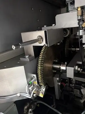 Klockner model LA-500 vertical strip packager