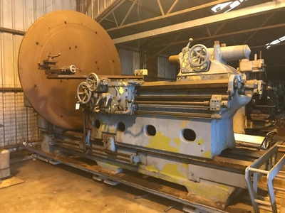 34"/100" AXELSON Sliding Gap Bed Lathe