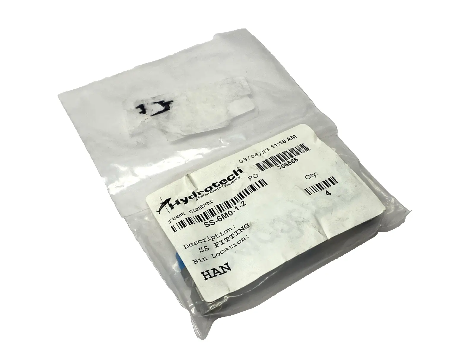 NEW HYDROTECH SS-6M0-1-2
