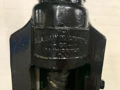 5929-490 E.A. Adams Model #2 Reynolds Machine Co. Hand Operated Stamping / Forming Screw Press / Fly Press