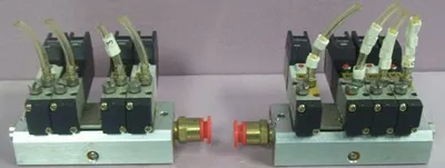 QTY. 2. AIR BLOCKS WITH 4) HUMPHREY AIR VALVES ON ...
