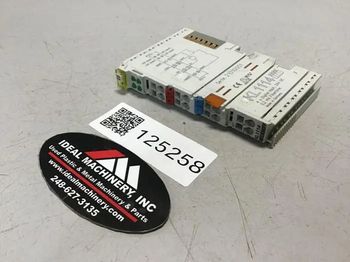 Used BECKHOFF KL1114 Misc Electrical & Power Parts Michigan US | Ideal Machinery #995010