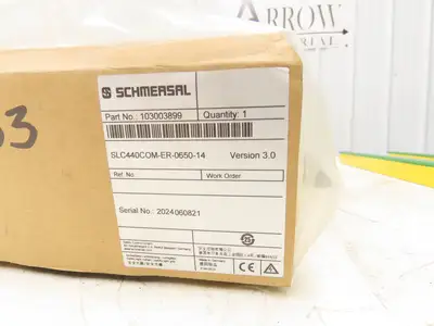 Schmersal SLC440COM-R-0650-14 Safety Light Curtain Transmitter & Receiver Set