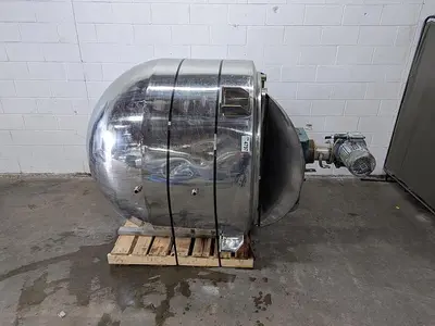 300 Gal. Dual Agitation Mix Tank