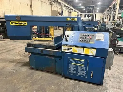 2000 HYD-MECH M-16A Horizontal Dual Column Band Saws | Blackout Equipment, LLC (1)