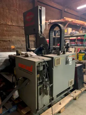 21" X 25" MARVEL MODEL #2125A-PC60 VERTICAL MITRE BANDSAW: YOBRO #24578