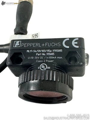 New | in-Stock PEPPERL+FUCHS ML17-54/59/103/115A-Y915005 Photoelectric Sensors Kentucky US | Industrial Parts R Us Inc. #1362738