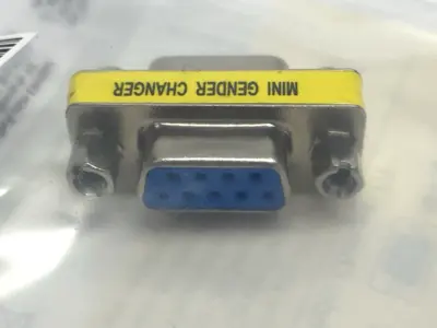 NEW STARTECH SLIMLINE DB9 GENDER CHANGER 9-PIN F/F LOT OF 3