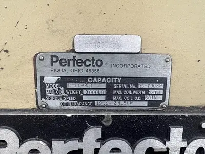 13000 LB X 24" X .187" PERFECTO / DALLAS SERVO FEEDLINE