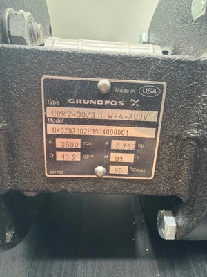 USED GRUNDFOS U40Z97102P1184000001