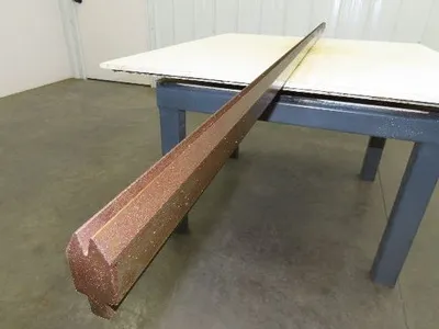 Press Brake Die 96-1/2" Long 30° Acute V 5/16" W 1/2" D 1-3/4" H 1/2" Tang