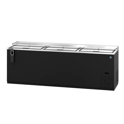 Hoshizaki CC95 95" Forced Air Bottle Cooler - Holds (1408) 12 oz Bottles, Lid Locks, 115v