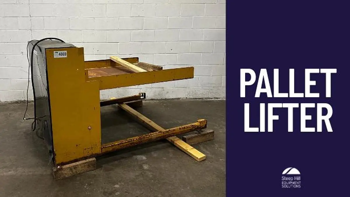 Electric Pallet Lift Platform