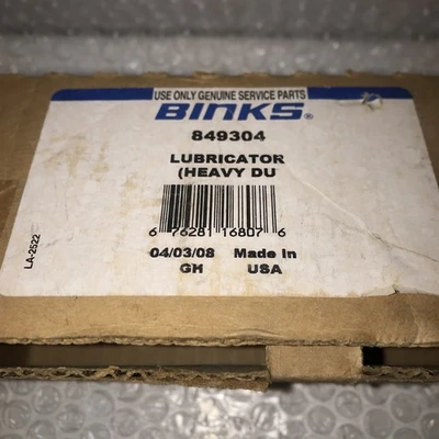 NEW Binks 849304