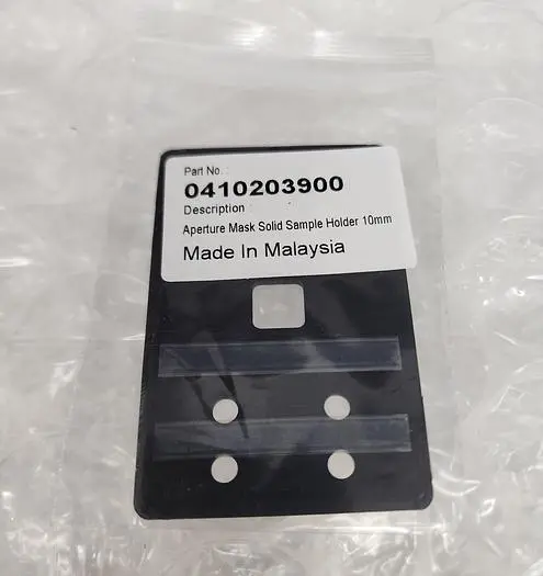 0410203900 APERTURE MASK SOLID SAMPLE HOLDER 10MM