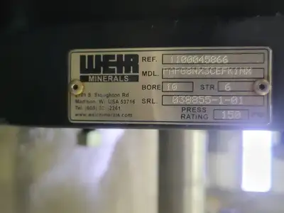 Used WEIR MINERALS PAPG8NX3CEFK1NX Parts (Hydraulics and Pneumatics) British Columbia CA | Lenmark #834876