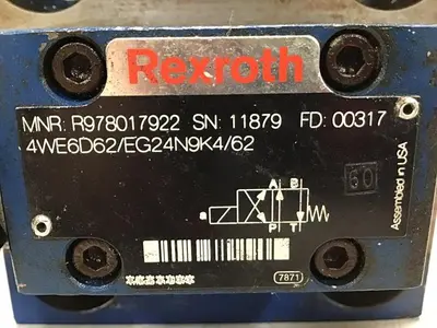 USED REXROTH 4WE6D62/EG24N9K4/62