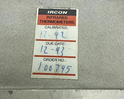 Used IRCON MX-MR01 Pyrometers Ohio US | Surplus Asset Holdings #1227956