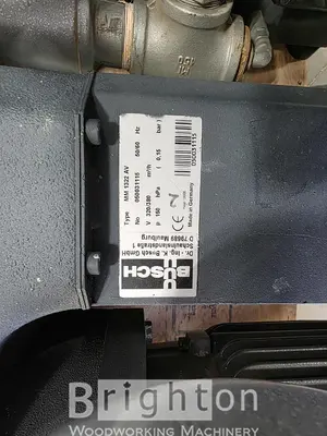 USED BUSCH MODEL MM1322AV VACUUM PUMPS (X2)