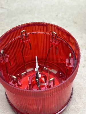 Pepperl+Fuchs 196233 VAZ-LED-70MM-RD Red Stack Light Optical Indicator LED Lamp