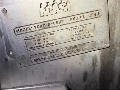 USED ACASI T cap 8 vert