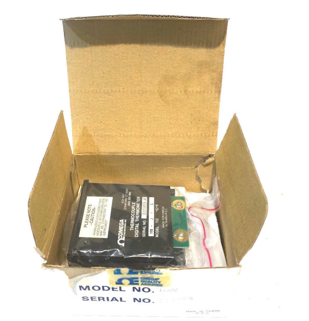 NEW OMEGA 115-J-C DIGITAL THERMOMETER 115JC