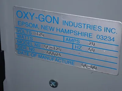 USED 2000 OXYGON OG120