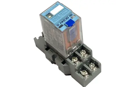 Used IDEC Relay Socket w/ Releco C7-A20X DPDT 10A 24VDC LOT OF 2 Misc Electrical & Power Parts Michigan US | Maverick Industrial Sales #1402047