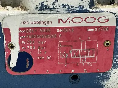 USED MOOG D661-5009